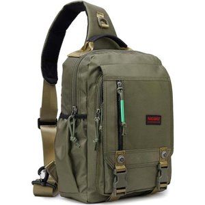 Sling Bags Chest Shoulder Backpacks 13.3'' 14.1'' Laptop Crossbody Messenger Bag
